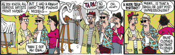 Monty on Wednesday July 10, 2013 Comic Strip