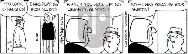 The Born Loser on Wednesday October 25, 2006 Comic Strip