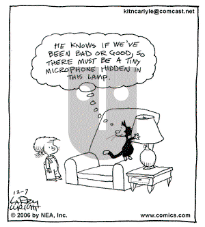 Kit 'N' Carlyle on Thursday December 7, 2006 Comic Strip
