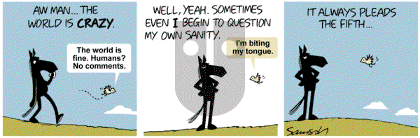 Dark Side of the Horse on Tuesday July 18, 2017 Comic Strip