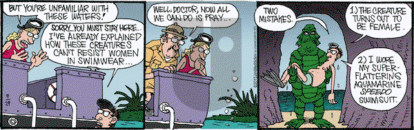Monty on Tuesday September 29, 2015 Comic Strip