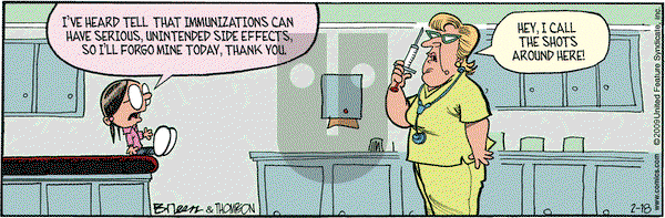 Grand Avenue on Wednesday February 18, 2009 Comic Strip