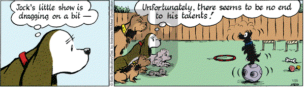 Fred Basset on Wednesday January 25, 2017 Comic Strip