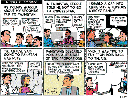 Ted Rall on Monday July 9, 2007 Comic Strip