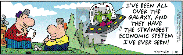 Frank and Ernest on Friday March 18, 2011 Comic Strip