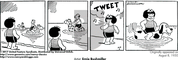 Nancy Classics on Tuesday August 8, 2017 Comic Strip