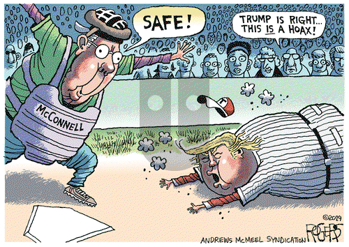 Rob Rogers on Tuesday December 17, 2019 Comic Strip