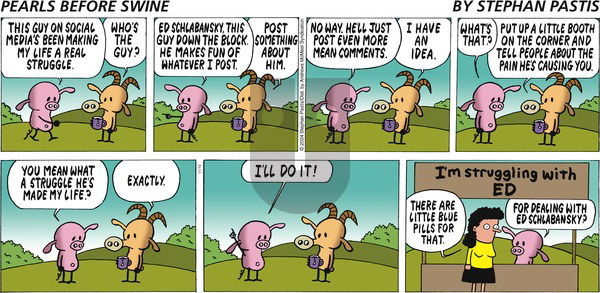 Pearls Before Swine - Sunday November 10, 2024 Comic Strip