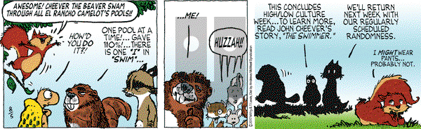 Over the Hedge on Saturday August 5, 2017 Comic Strip