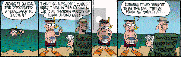 Monty on Wednesday April 7, 2021 Comic Strip