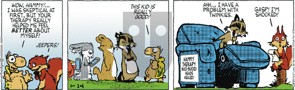 Over the Hedge on Saturday January 24, 2015 Comic Strip
