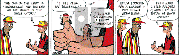 Lucky Cow on Tuesday April 5, 2005 Comic Strip