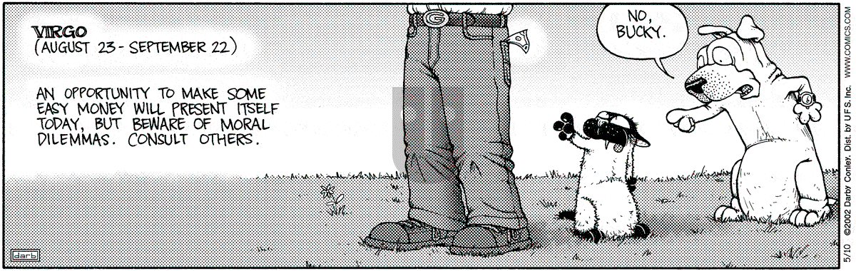 Get Fuzzy - Friday May 10, 2002 Comic Strip