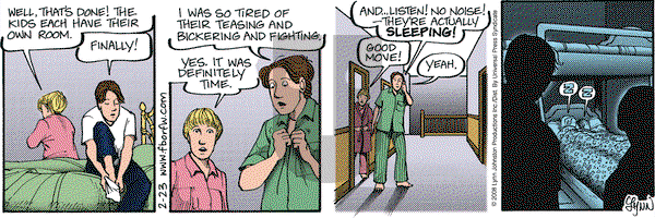 For Better or For Worse on Saturday February 23, 2008 Comic Strip