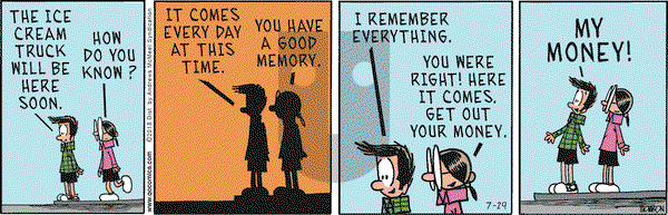 Grand Avenue on Monday July 29, 2019 Comic Strip