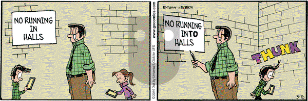 Grand Avenue on Wednesday March 16, 2016 Comic Strip