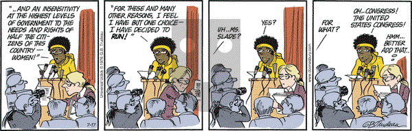 Doonesbury on Thursday July 17, 2014 Comic Strip