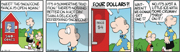 Drabble on Tuesday June 24, 2014 Comic Strip