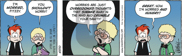 Ginger Meggs - Saturday March 21, 2015 Comic Strip