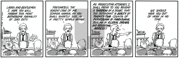 Doonesbury on Tuesday July 31, 1973 Comic Strip
