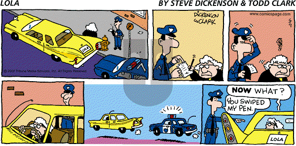 Lola on Sunday June 9, 2002 Comic Strip