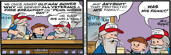 Nancy on Saturday December 7, 2013 Comic Strip