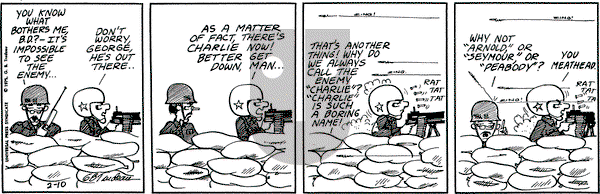 Doonesbury - Thursday February 10, 1972 Comic Strip