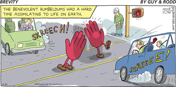 Brevity on Sunday December 30, 2007 Comic Strip