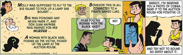 Rip Haywire on Thursday October 15, 2015 Comic Strip