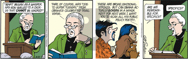 Doonesbury on Wednesday February 27, 2008 Comic Strip