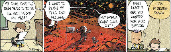 Wallace the Brave on Monday January 6, 2020 Comic Strip