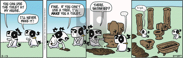 Pooch Cafe on Wednesday February 13, 2019 Comic Strip