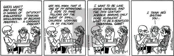 Doonesbury on Friday February 25, 1983 Comic Strip
