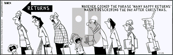Grand Avenue on Thursday December 26, 2024 Comic Strip