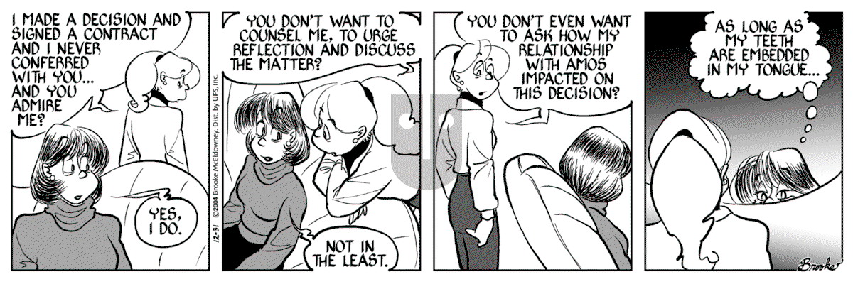 9 Chickweed Lane - Friday December 31, 2004 Comic Strip