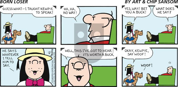 The Born Loser on Sunday June 1, 2025 Comic Strip