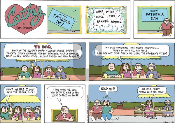 Cathy Classics on Sunday June 20, 2010 Comic Strip