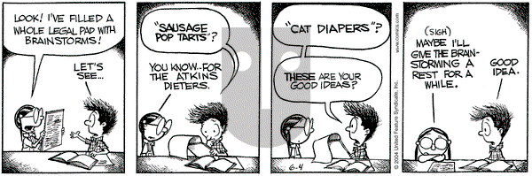 Grand Avenue on Friday June 4, 2004 Comic Strip
