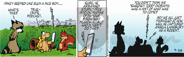 Over the Hedge on Monday September 20, 2021 Comic Strip