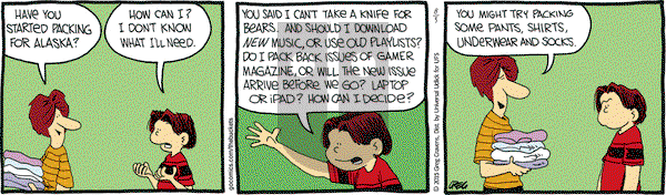 The Buckets on Monday August 3, 2015 Comic Strip