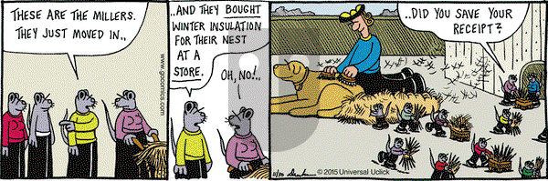 Overboard on Monday November 30, 2015 Comic Strip