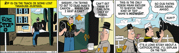 Rip Haywire on Tuesday March 14, 2017 Comic Strip