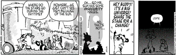Over the Hedge on Tuesday May 4, 2004 Comic Strip