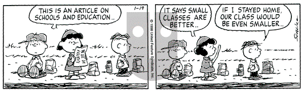 Peanuts on Monday September 14, 1998 Comic Strip