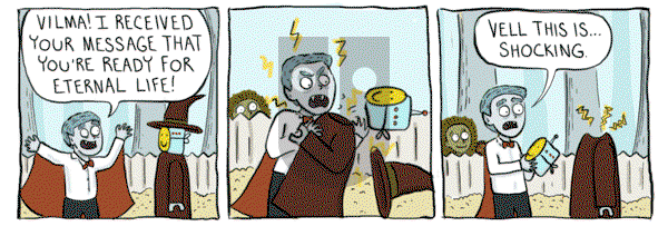 Curses on Friday February 14, 2025 Comic Strip