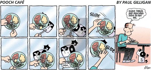 Pooch Cafe on Sunday June 1, 2008 Comic Strip