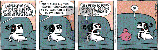 Pooch Cafe on Monday October 16, 2017 Comic Strip