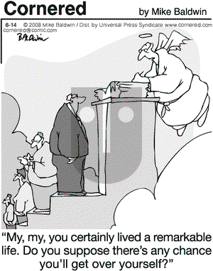 Cornered on Saturday June 14, 2008 Comic Strip