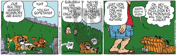 Over the Hedge on Monday March 6, 2006 Comic Strip