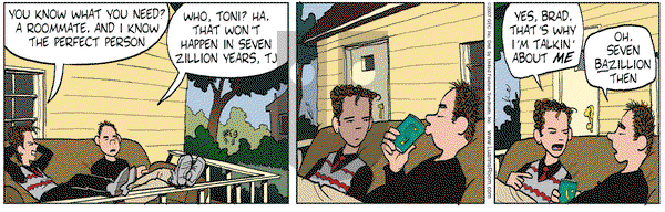 Luann on Monday September 3, 2007 Comic Strip